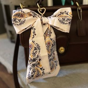 Scarf Keychain Bag Purse Bow Charms hang tag